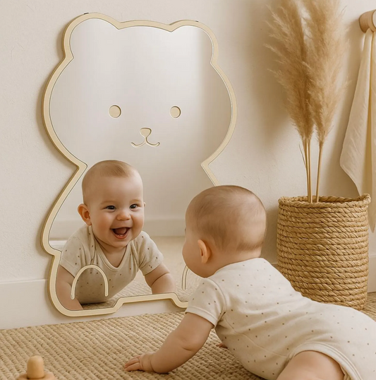 Baby Room Development Mirror ~ Fletcher & Sons Baby Room Decor