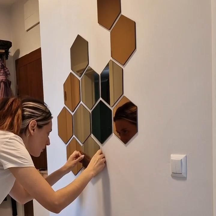 KaleidoHex Mirror ~ Fletcher & Sons